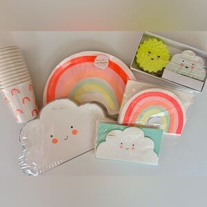 Rainbow & Happy Cloud Party Set